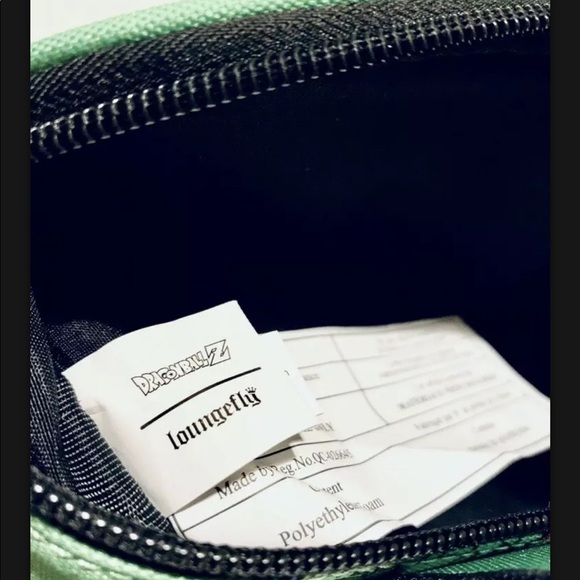 NEW Dragon Ball Z Shenron Dragon Disney LoungeFly Fanny Pack Cardholder Bag NWT - Picture 6 of 7